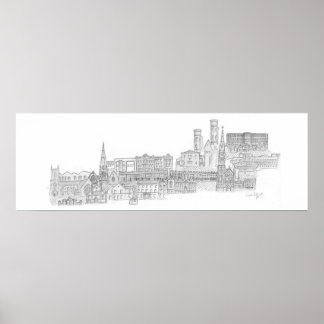 Affiche Paysage urbain de Dungannon