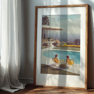 Affiche Paysage urbain sérénité : un rêve du milieu du siè