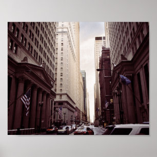 Affiche Paysage vintage-américain