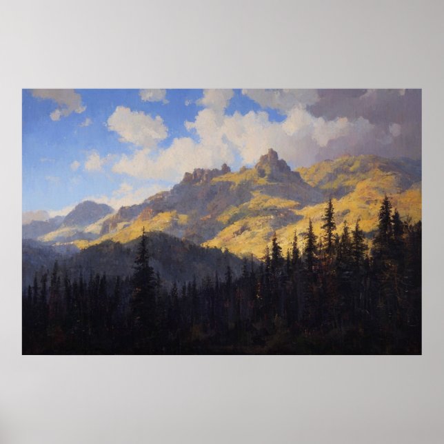 Affiche Paysages magiques : (Devant)