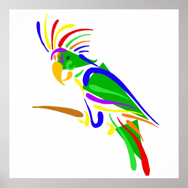 Affiche Pazzie Parrot (Devant)
