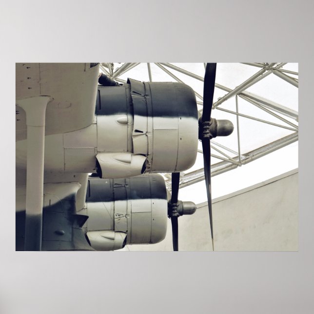 Affiche PBY-5A Catalina 2ÈME GUERRE MONDIALE Aéronefs amph (Devant)