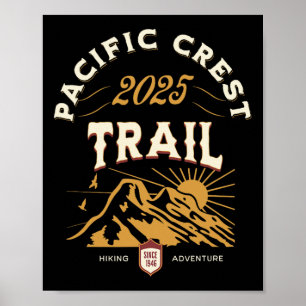 Affiche Pct Trail 2025 Pct Hike