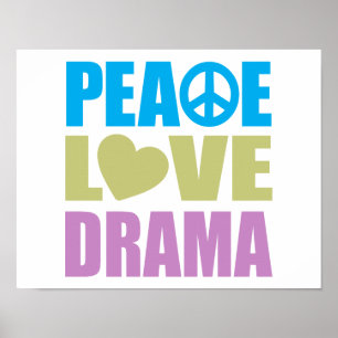Affiche Peace Love