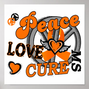 Affiche Peace Love Cure 2 MS