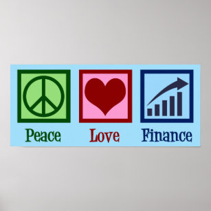 Affiche Peace Love Finance