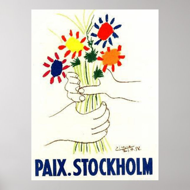 Affiche Peace Stockholm (Devant)