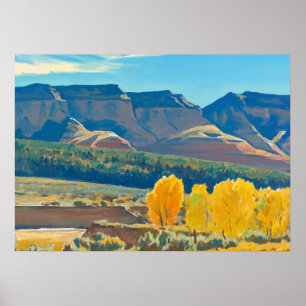 Affiche Peaceful Morning by Maynard Dixon