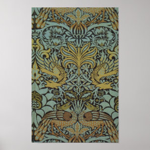 Affiche Peacock et Dragon (par William Morris)