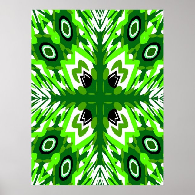 Affiche Peacock vintage (Devant)