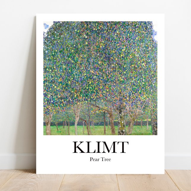 Affiche Pear Tree par Paul Klimt (Klimt's Golden Touch: "Pear Tree" Art Deco masterpiece. High-quality poster)