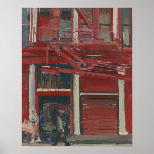 Affiche Pearl Paint shop Manhattan (Devant)