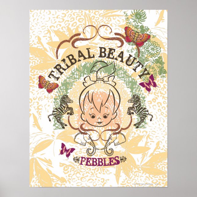 Affiche PEBBLES™ Beauté tribale (Devant)