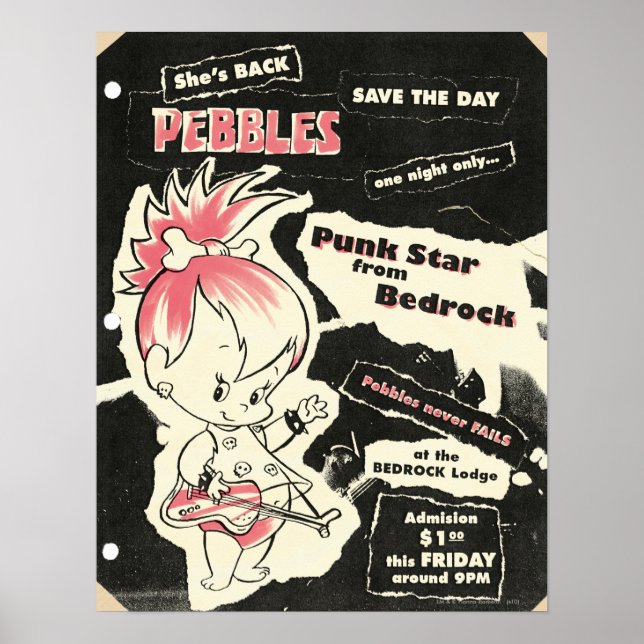 Affiche PEBBLES™ Punk Rock Legend (Devant)