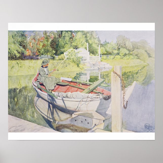 Affiche Pêche, 1909 (Devant)