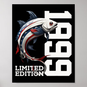 Affiche Pêche à la ligne 26th Birthday Fishing Limited Edi