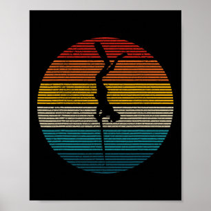 Affiche Pêche à l'harpon Vintage Pêche à l'harpon Cadeau d