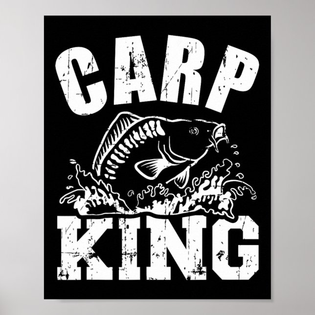 Affiche Pêche Carp King  (Devant)