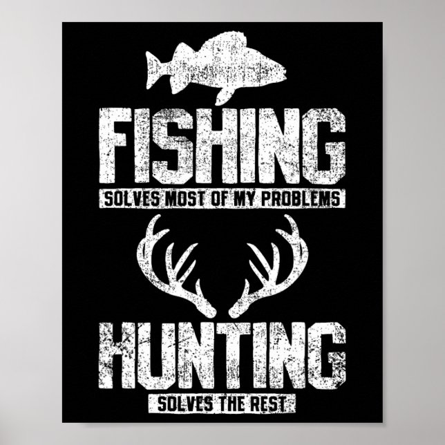 Affiche Pêche Chasse  (Devant)