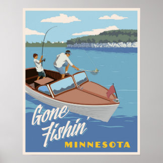 Affiche Pêche terminée