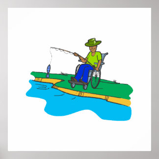 Affiche Pêcheur