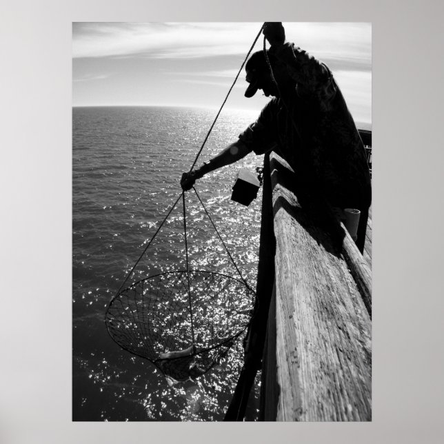 Affiche Pêcheur (Devant)