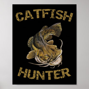 Affiche Pêcheur De Catfish Catfish Pour Pêcheur De Catfish