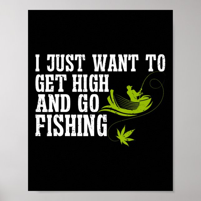 Affiche Pêcheur de mauvaises herbes de pêche Angler 1  (Devant)