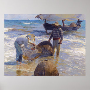 Affiche Pêcheur valencien - Joaquín Sorolla