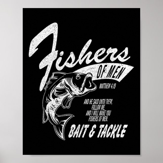 Affiche Pêcheurs D'Hommes Graphic Tee - Inspiré (Devant)