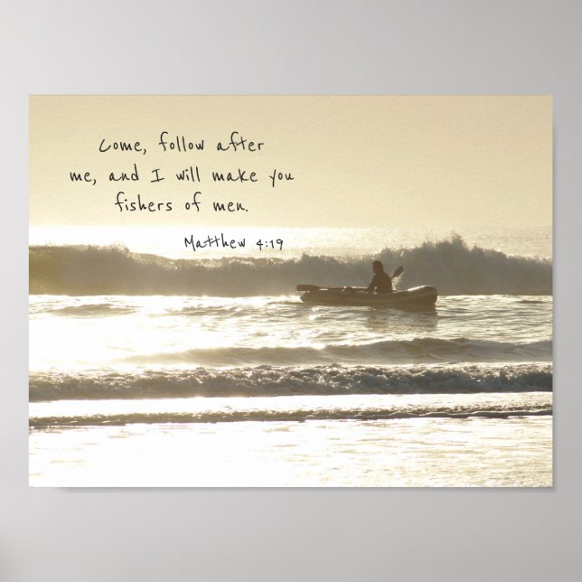 Affiche Pêcheurs d'hommes Pêcheur & Bateau (Devant)