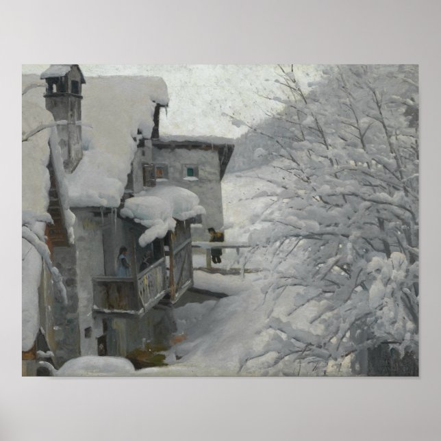 Affiche Peder Monsted - Ponte-Campovasto (Devant)