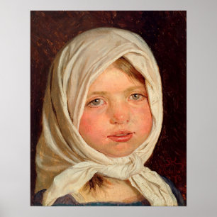 Affiche Peder Severin Kroyer - Petite fille de Hornbaek