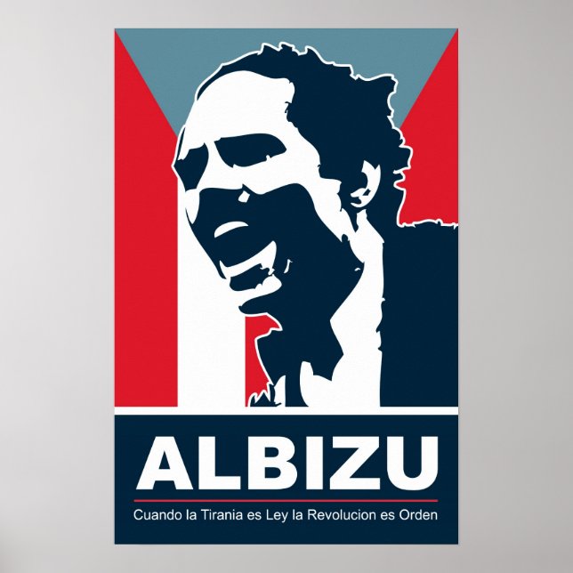 Affiche Pedro Albizu Campos - Bandera (Devant)