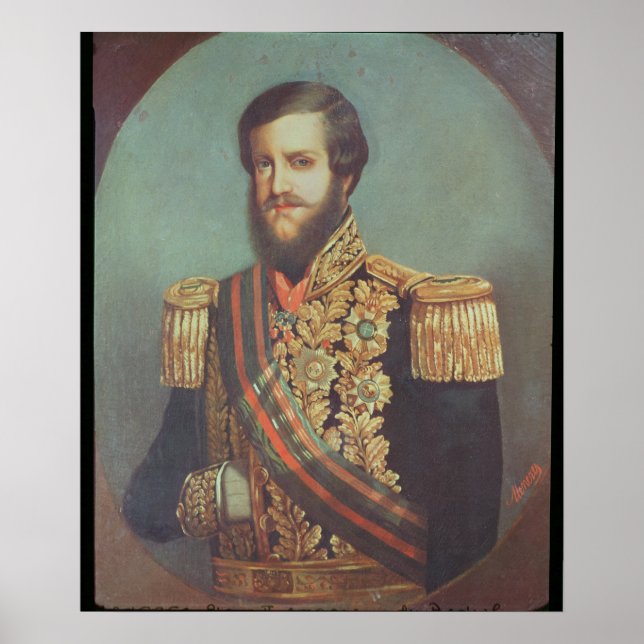 Affiche Pedro II empereur du Brésil (Devant)