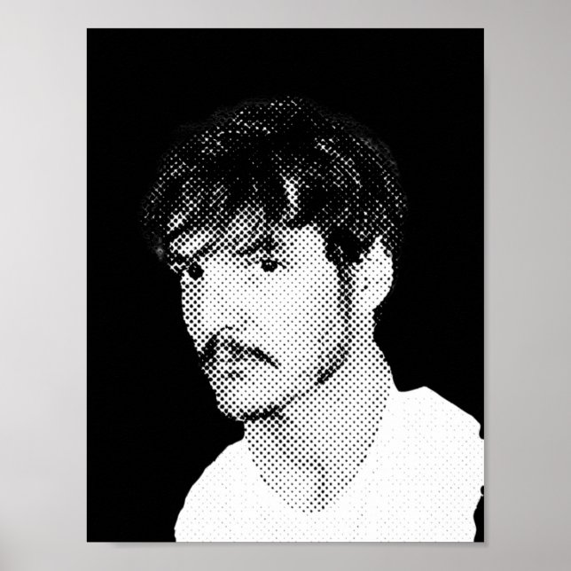 Affiche Pedro Pascal demi ton Art Vintage (Devant)