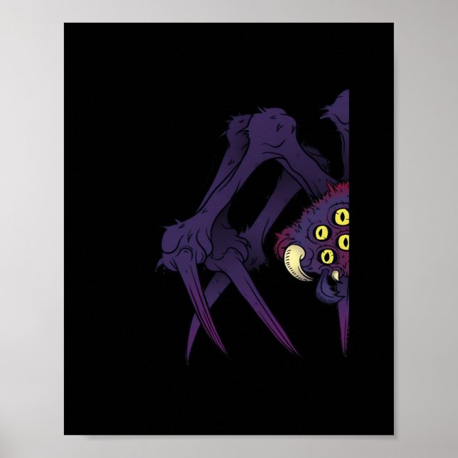 Affiche Peekabo Spider (Devant)