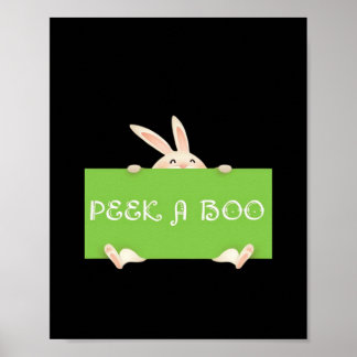 Affiche Peekaboo Bunny