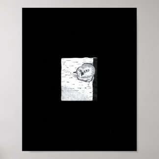 Affiche Peekaboo Cute Basic