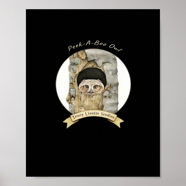 Affiche Peekaboo Mème Design Pour Halloween (Devant)