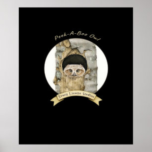Affiche Peekaboo Mème Design Pour Halloween