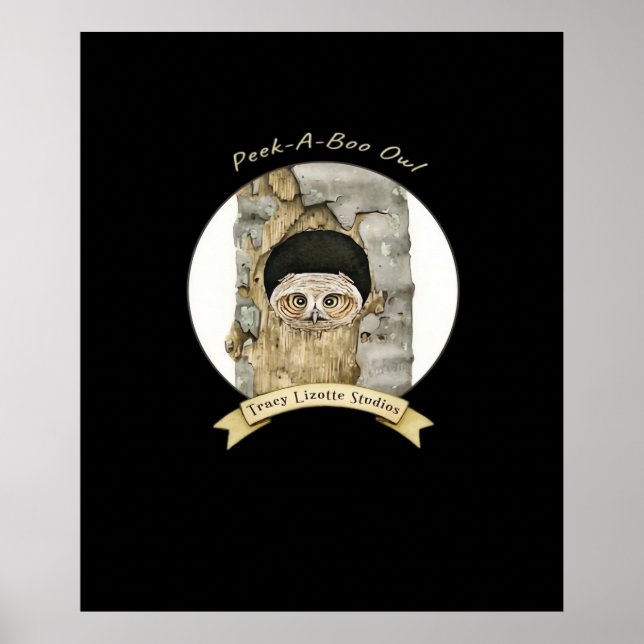 Affiche Peekaboo Mème Design Pour Halloween (Devant)