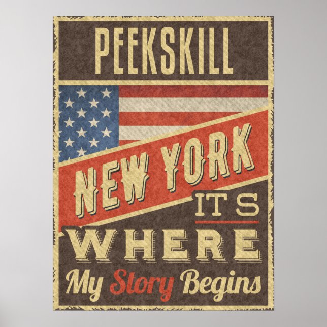 Affiche Peekskill New York (Devant)