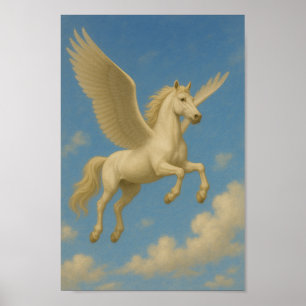 Affiche Pegasus en vol - L'Esprit Skybound des Légendes