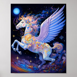 Affiche Pegasus Imaginaire Art