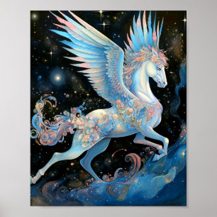 Affiche Pegasus Imaginaire Art