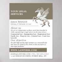 Pegasus, Services Juridiques Publicité