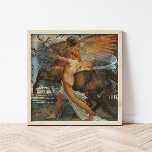 Affiche Pegasus   Walter Crane