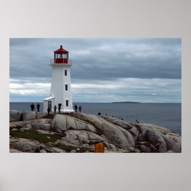 Affiche Peggy's Cove Lighthouse (Nouvelle-Écosse) (Devant)