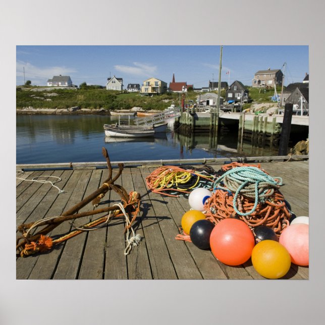 Affiche Peggy's Cove, Nova Scotia, Canada 2 (Devant)